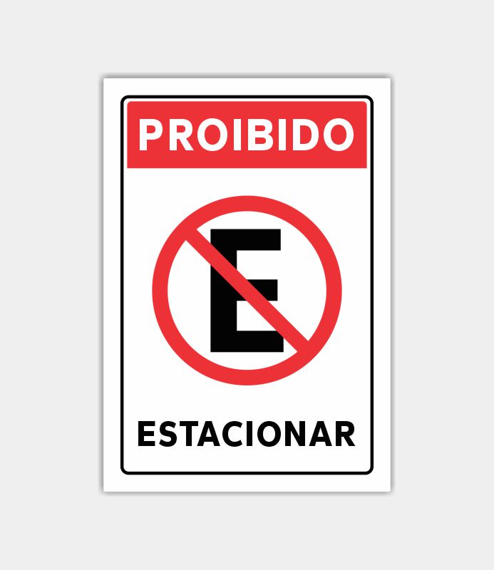 Condomínio  Probido Estacionar